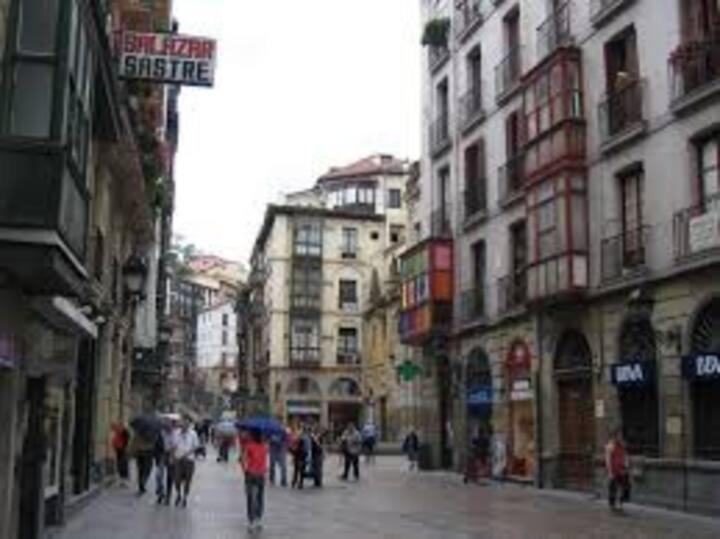 Apartamento Con Garaje Opcional Con 2 Banos Cerca Ayuntamiento Apartment Bilbao Bagian luar foto